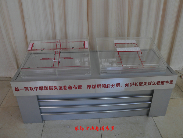 走向長(zhǎng)壁采煤法采區(qū)巷道布置模型