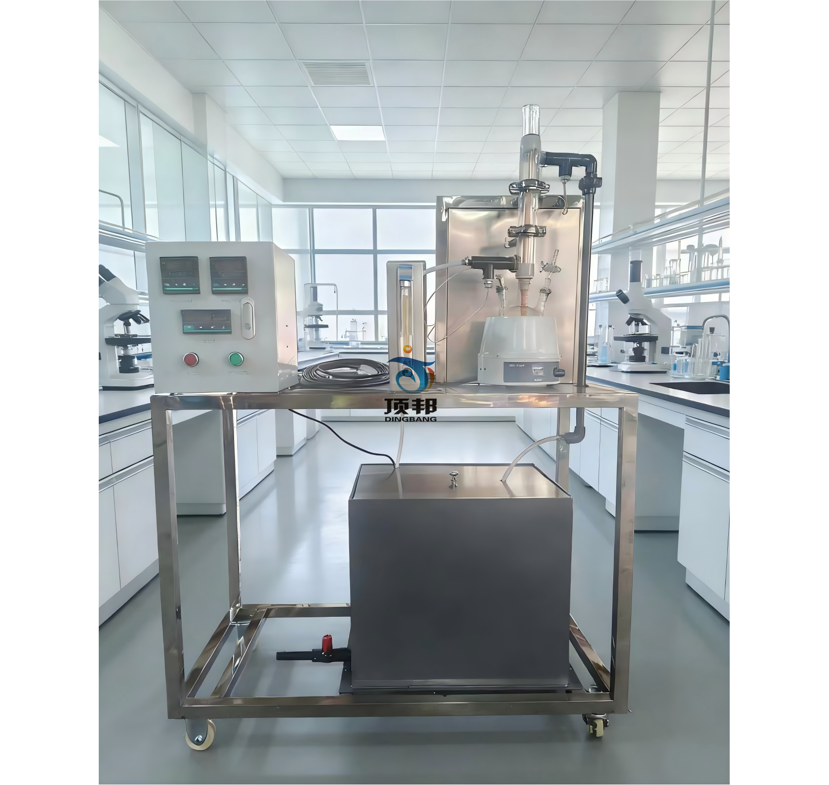 玻璃熱管換熱實驗裝置